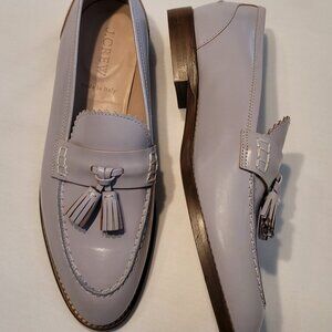 J. Crew Vintage Made in Italy, Lilac Purple Leather Biella Flats Loafers Sz US 6